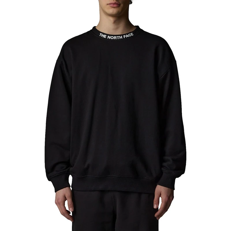 The North Face Men's Zumu Crew Sweatshirt, Tnf Black, L - Image 1