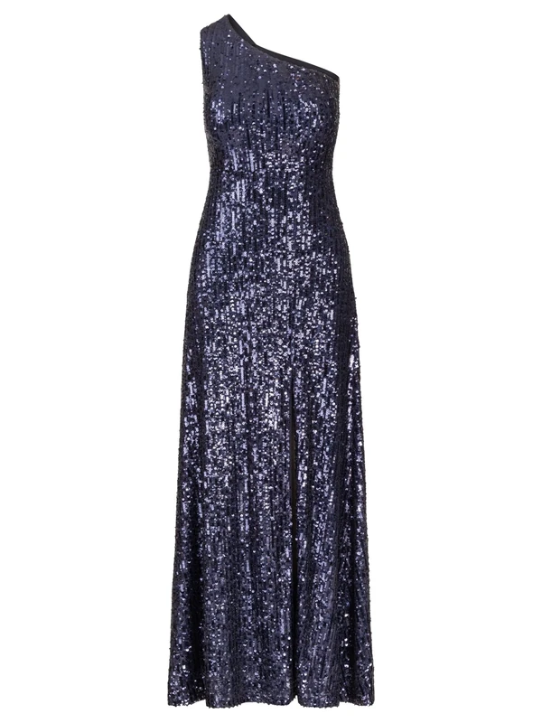APART Fashion Women's Abendkleid Dress, Midnight Blue, 20