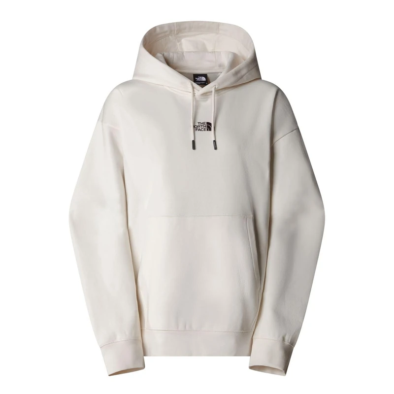 The North Face Women's Essential Hooded Sweatshirt, White Dune, XXL