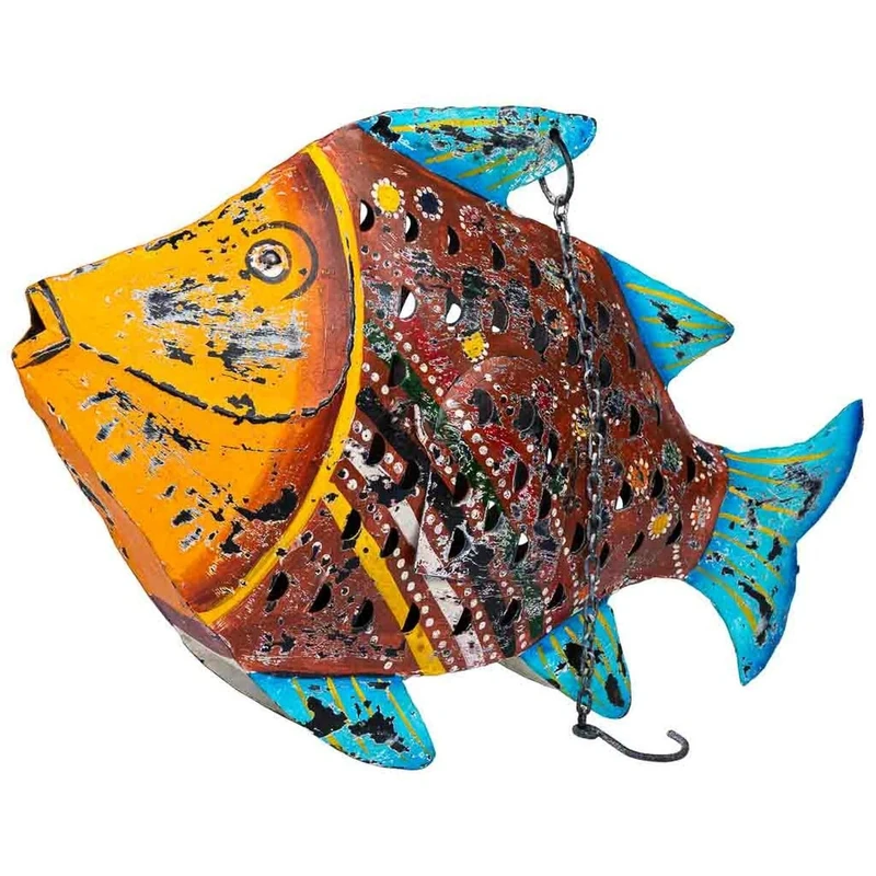 Alexandra House Living Decorative Figurine Mango Wood Fish 10 x 32 x 50 cm