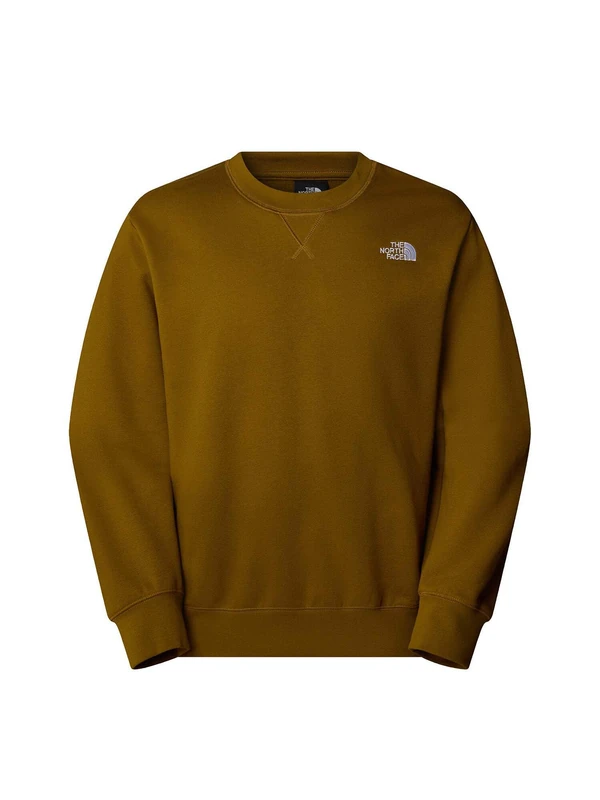 The North Face Men's Essential Crew Sweatshirt, Moss Green, XS
