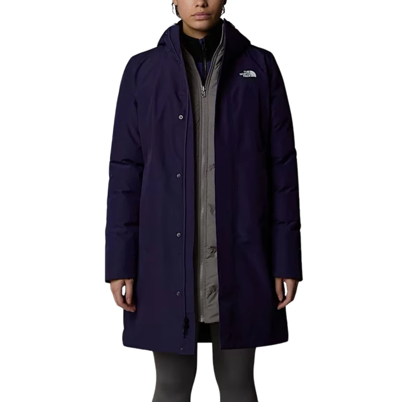 The North Face Women's Suzanne Triclimate 2.0 Jacket, Eternal Purple/Smoked P, L