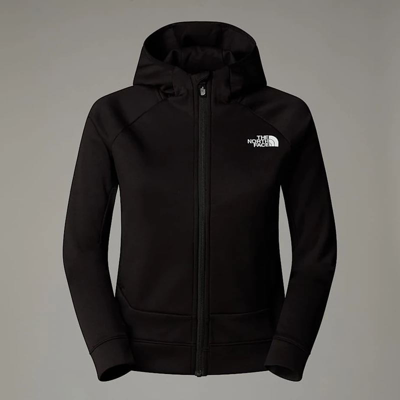 The North Face Boy's Mountain Athletics Full Zip Fleece Jacket, Tnf Black/Tnf White, 14-16 Years