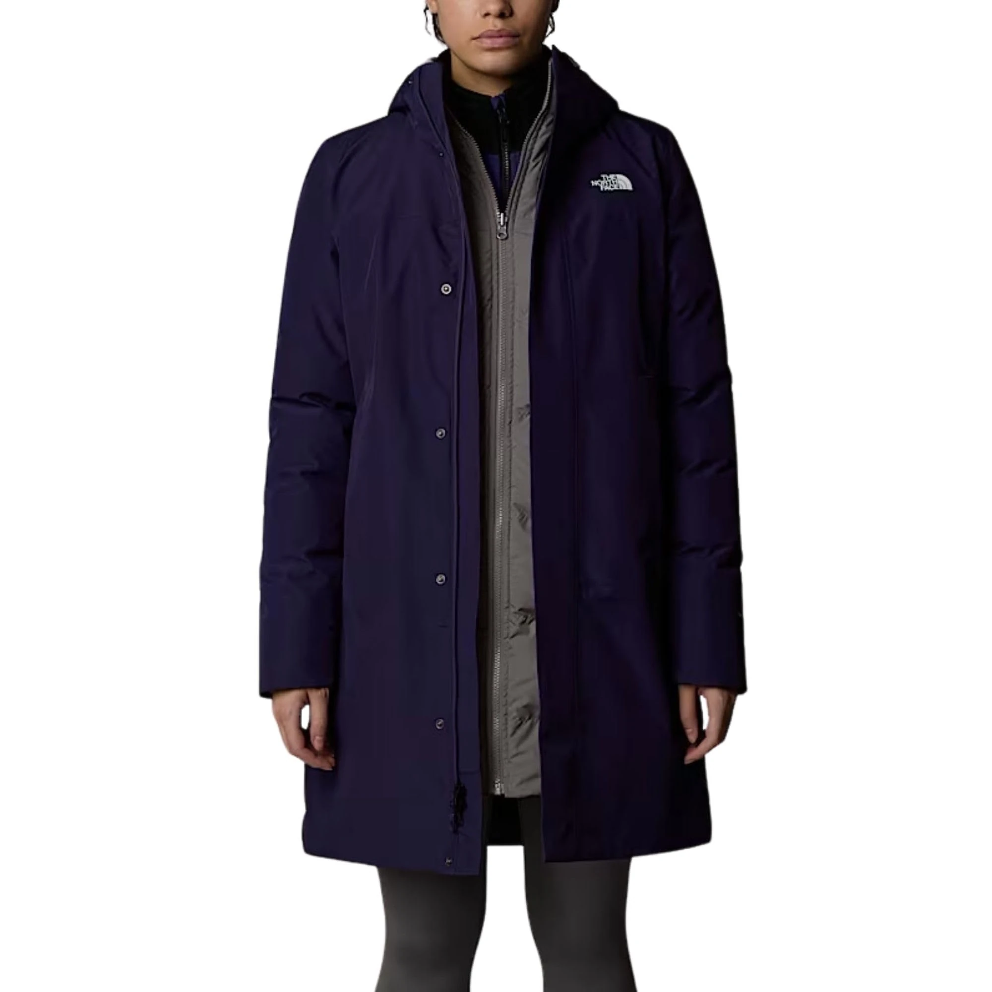 The North Face Women's Suzanne Triclimate 2.0 Jacket, Eternal Purple/Smoked P, M