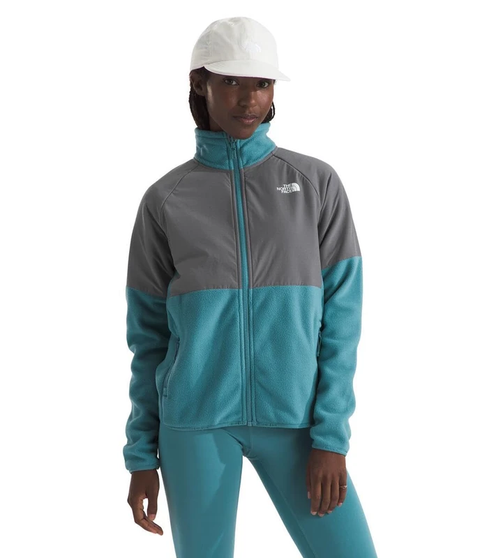The North Face Women's Glacier Heavyweight Full Zip Fleece Jackets, Deep Mulberry/Smoked Pe, XXL - Image 1