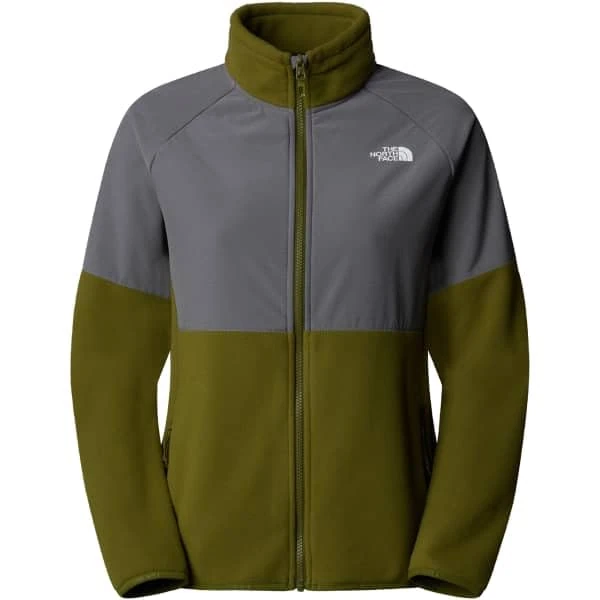The North Face Women's Glacier Heavyweight Full Zip Fleece Jackets, Forest Olive/Smoked Pea, XXS