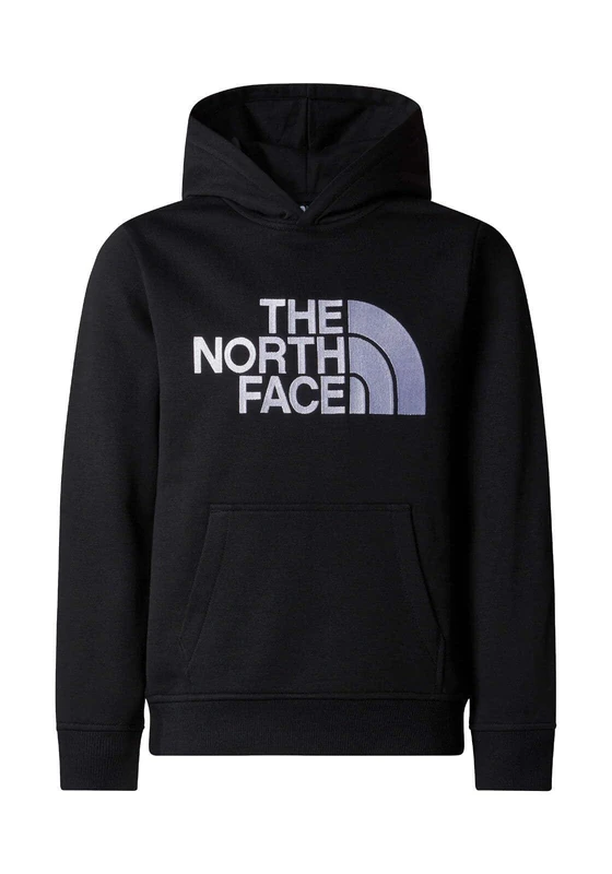 The North Face Boy's Drew Peak P/O Hooded Sweatshirt, Tnf Black, 14 Years - Image 1