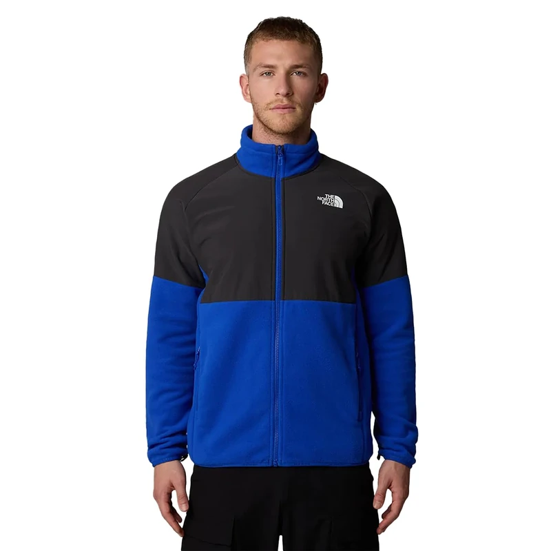 The North Face Men's Glacier Heavyweight Full Zip Fleece Jackets, Tnf Blue/Asphalt Grey, S