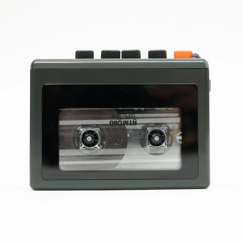 Tape Player - Portable Audio Cassette Player for Playback and Recording - B-1000EW