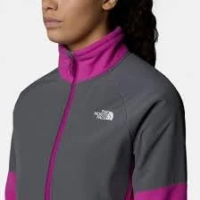 The North Face Women's Glacier Heavyweight 1/2 Zip Sweatshirt, Deep Mulberry/Smoked Pe, S
