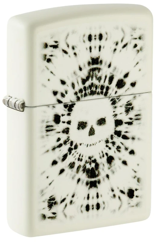 Zippo Glowing Skull Design Glow in The Dark Pocket Lighter