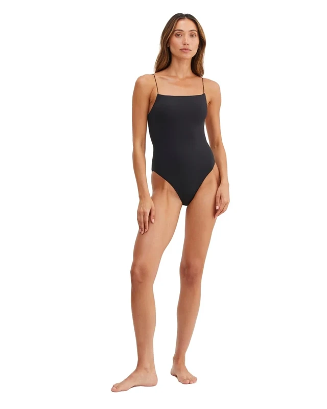 Gottex Women's Au Naturel One Piece Swimsuit, Black, 16