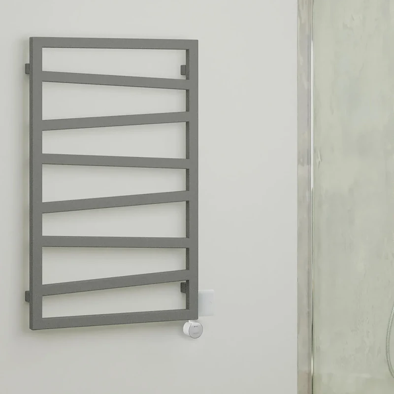 Terma Electric Towel Rail, Steel, Salt n Pepper, 900h x 480w (mm) [400w]