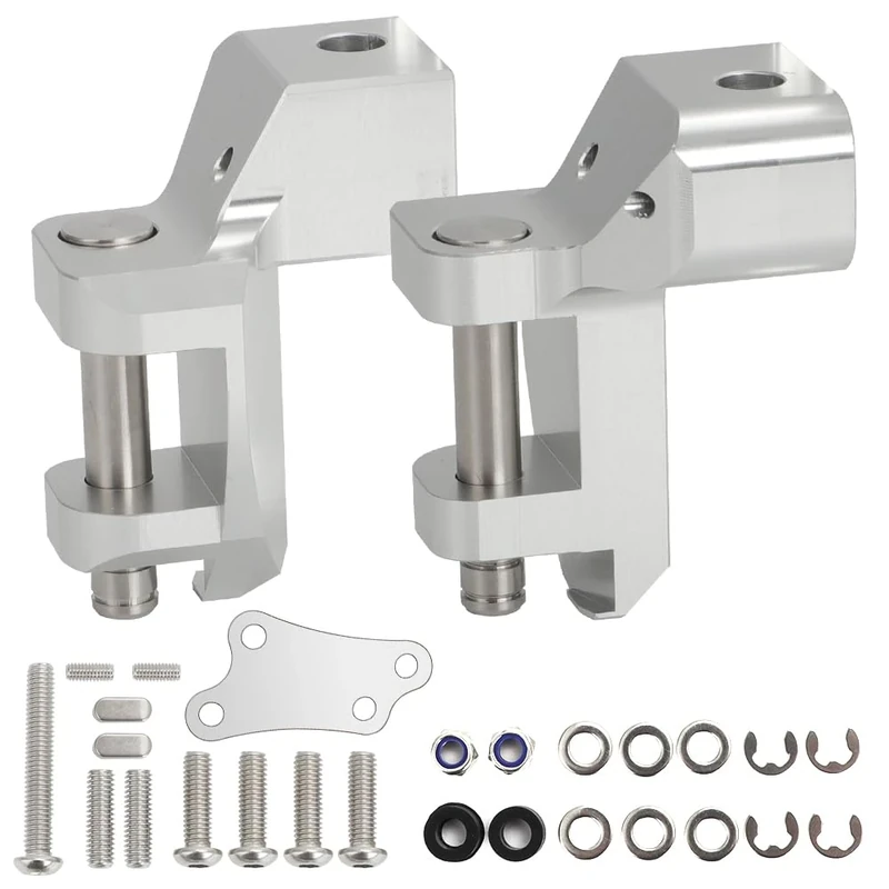 Rider Foot Pegs Motorcycle Footpeg Lowering Kit for BMW 2014-2018 R1200RT 2019-2021 R1250RT R1200 R1250 RT