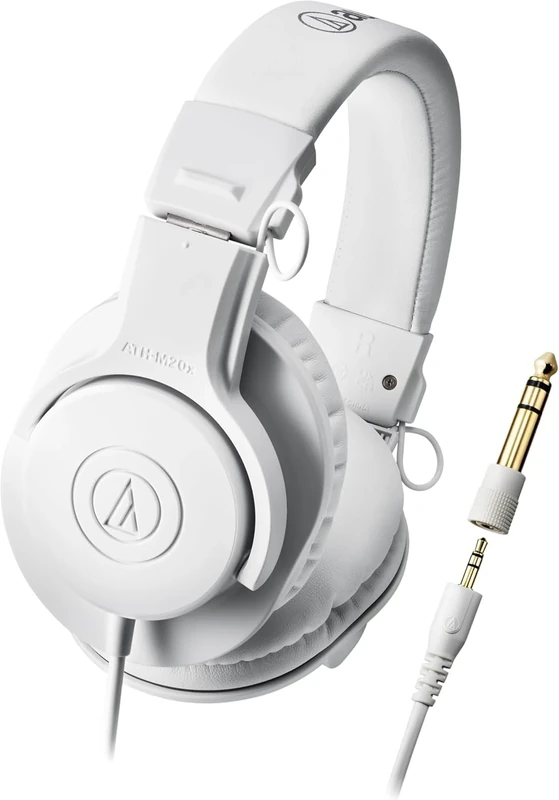 Audio-Technica ATH-M20x Professional Monitor Headphones White