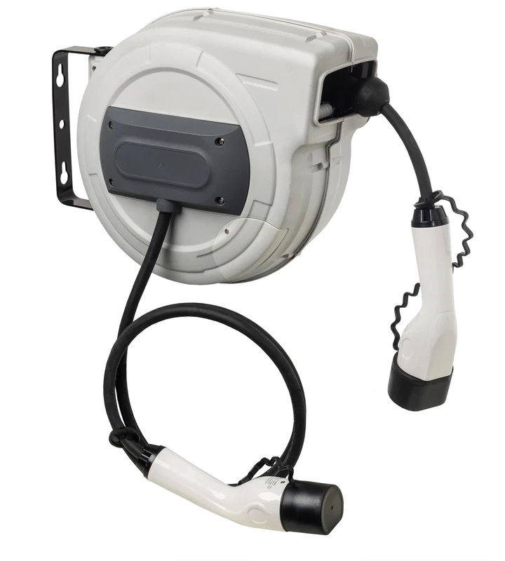 as - Schwabe Electric Car Charging Cable Type 2 8 m – 11 kW / 400 V / 16 A / 3 Phase – 180 Degree Rotating Electric Car Charging Cable – E-Auto EV/PHEV Mode 3 – IP44,