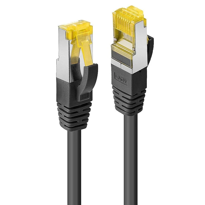LINDY Black Cat.6A U/UTP Network Cable, 3m 10pcs