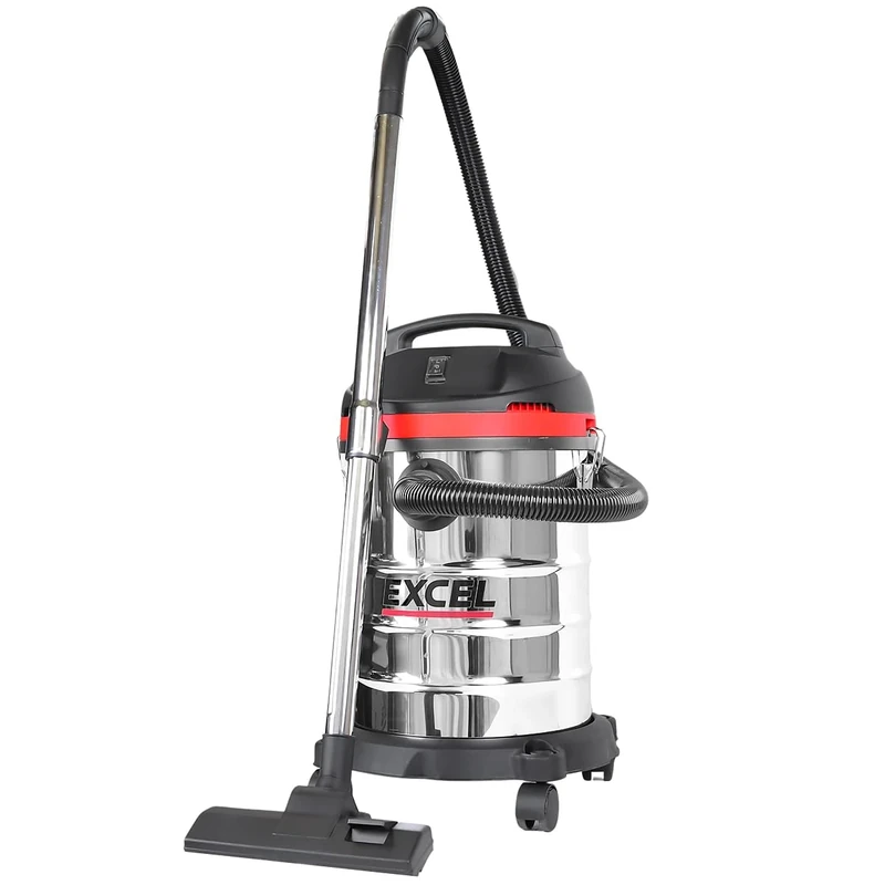 Vacuum Cleaner Wet and Dry 30L Cylinder Powerful Compact Cleaning 240V/1400W, 17KPa Vacuum Degree, Home Car Carpet Cleaning, Professional Use