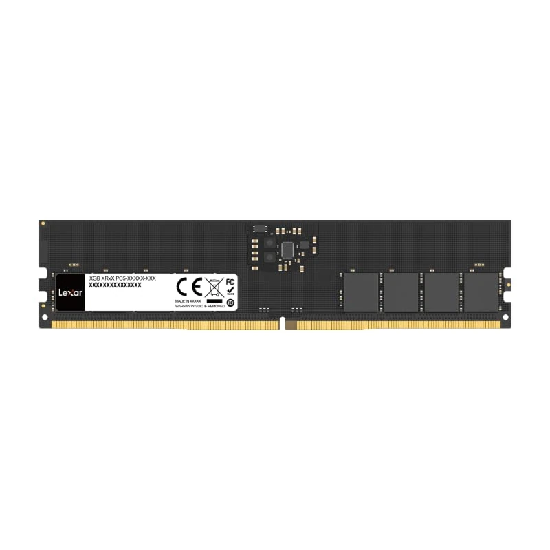 Lexar UDIMM 8GB DDR5 RAM 5600 MHz, 288-Pin DDR5 UDIMM Computer RAM, High-Performance Gaming DRAM U-DIMM for PC Memory/Computer Memory, 1.1V, CL46-45-45-90
