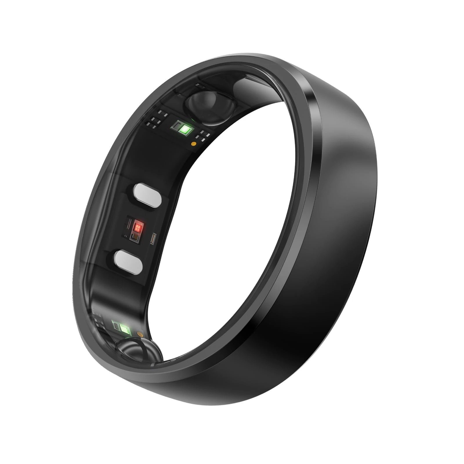 RingConn Gen 2, World’s First Smart Ring with Sleep Apnea Monitoring, No APP Subscription, 12-Day Battery Life, Stress/Heart Rate/Women's Health Tracker, Android & iOS Compatible (Black, Size 14)