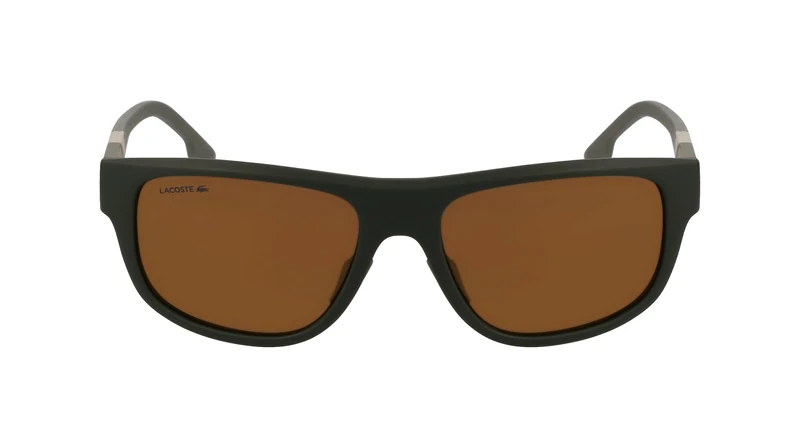 Lacoste L6042S 275 MATTE KHAKI/BROWN FLASH GOLD 55/17/145 MALE Sunglasses