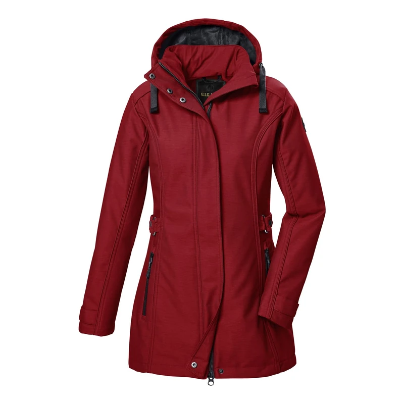G.I.G.A. DX Women's Gw 22 Wmn Sftshll Prk Softshell Parka/Softshell Jacket with Removable Hood