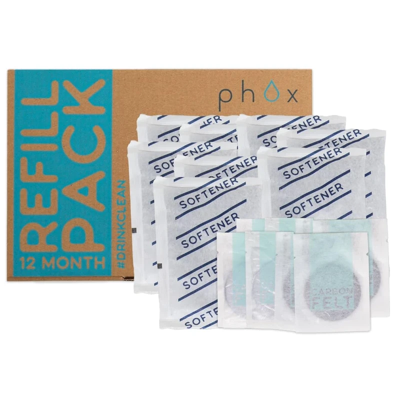 Phox Refill Pack for Phox Filters - 12 Month Supply (Softener)