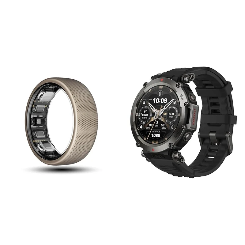 Amazfit Helio Ring + T-Rex Ultra
