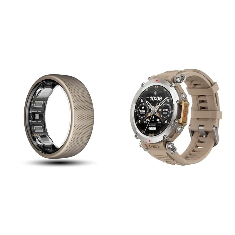 Amazfit Helio Ring + T-Rex Ultra