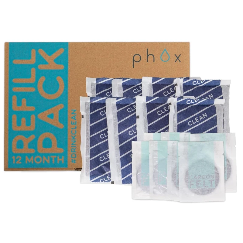 Phox Refill Pack for Phox Filters - 12 Month Supply (Clean)