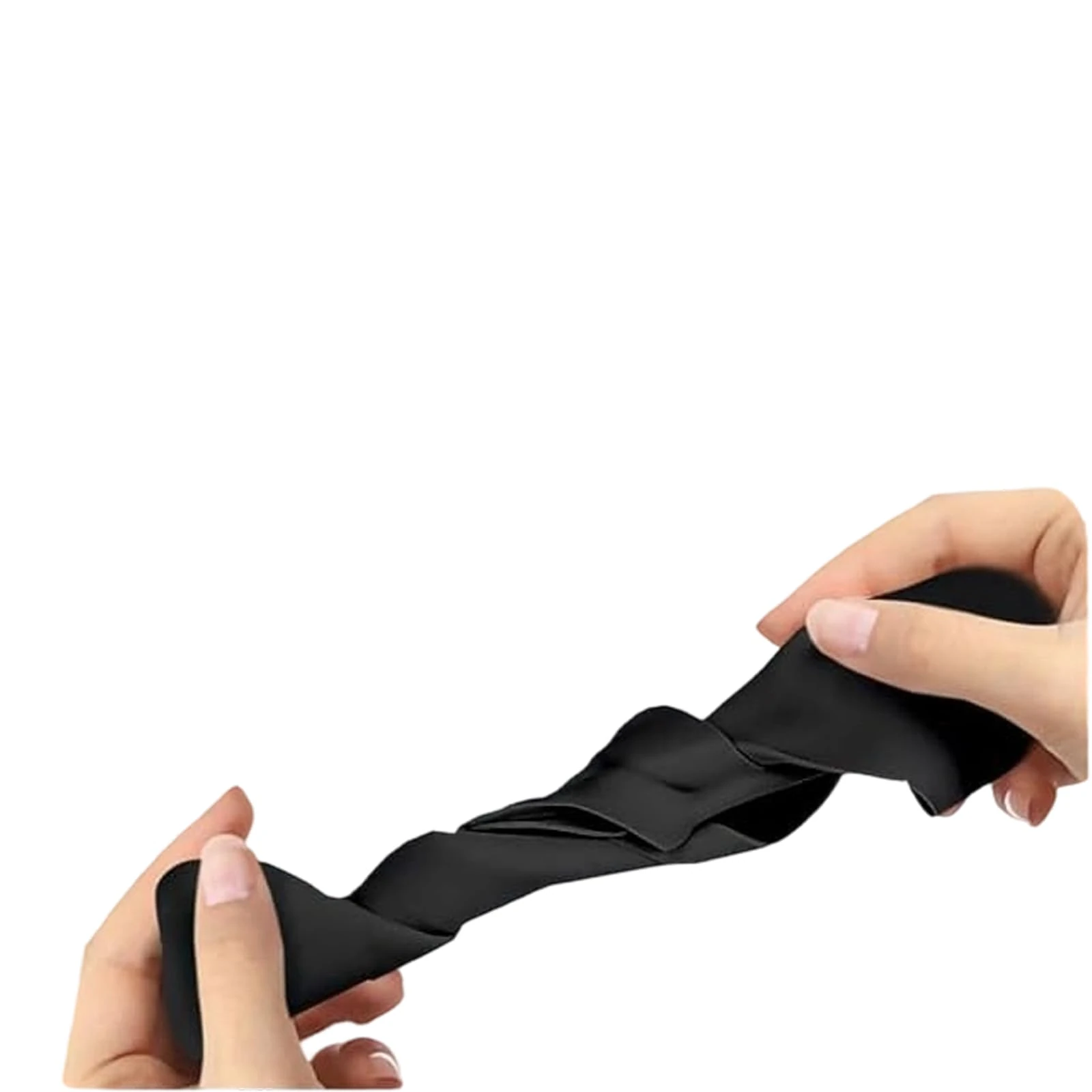 Growalleter VR Face Cushion Silicone Cover for Q 3S Accessories, Mask Case Fit for Q3S Sponge Face Pad to Sweatproof Replacement (Black)