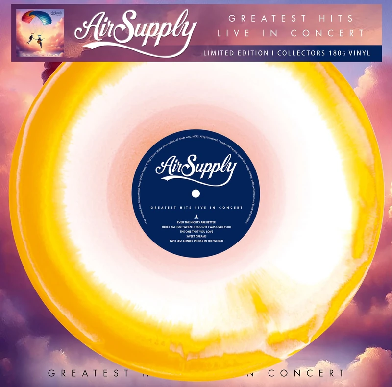 Air Supply - Greatest Hits Live In Concert - Limitiert- Limited Edition - 180gr. Swirl [VINYL]