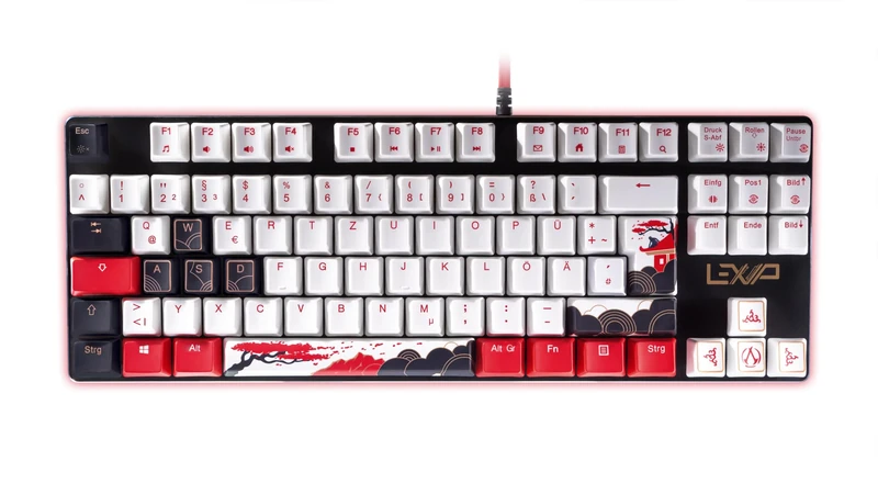 Lexip X Ubisoft Assassin's Creed Shadows Qwerty Keyboard