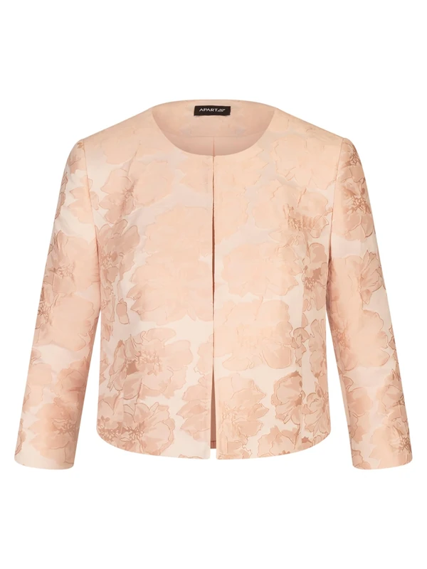 APART Fashion Women's Jacquard Bolero, Rose, 12