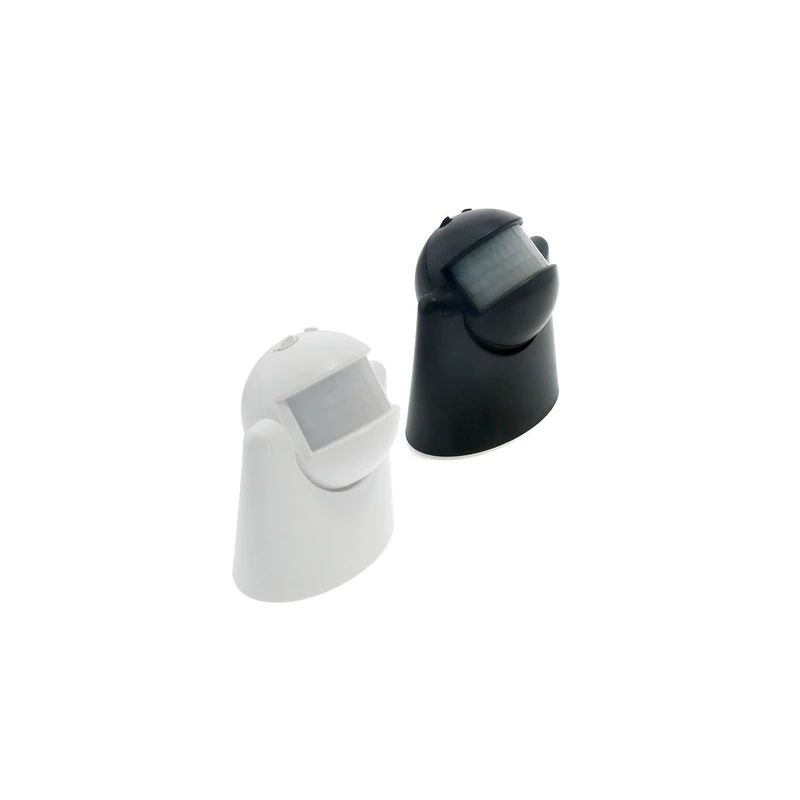 Zarivy 180° PIR Motion Detector in Elegant White, Ideal for Increasing Security and Comfort in Your Home or Office. Its Wide Angle ensures Fast Detection and Effective Protection.