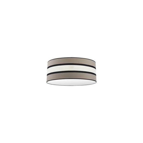 Hanging lampshade E27 40x40x21 cm Taupe/Beige, Ideal for Decorating and Giving Soft Light in Living Rooms and Dining Rooms.