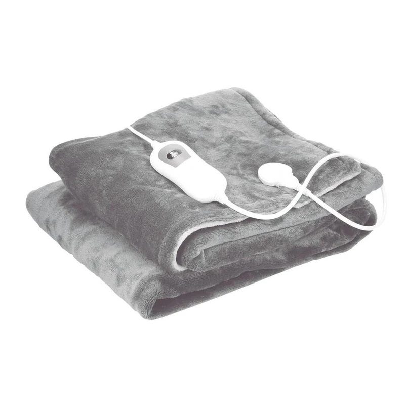 Zarivy Washable Electric Blanket 120W 160x120cm, Ideal for Heating and Relieving Muscle Aches Anywhere.