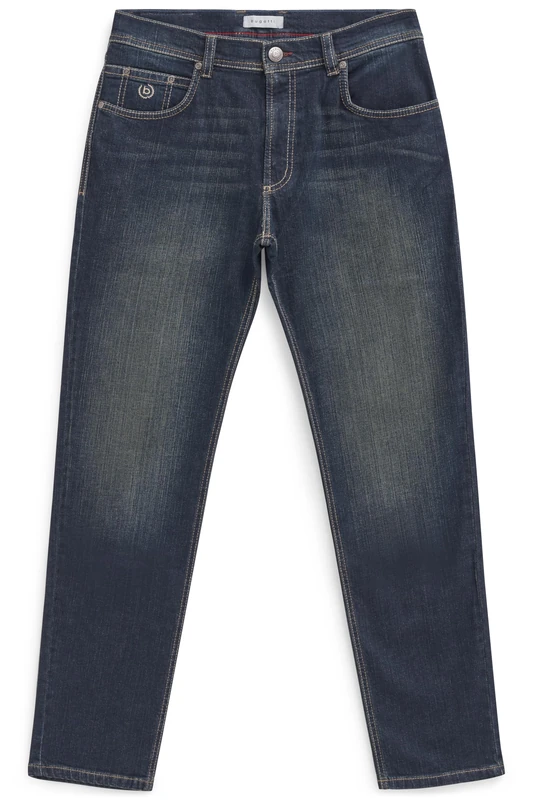 bugatti Men's 3280d-16640 Jeans, 583-Bottle Green, 40 W/34 L
