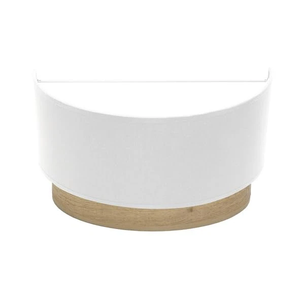 Zarivy Wall lamp 1xe27 White-Light Wood 17x30x15cm, Ideal for decorative lighting in homes and offices.