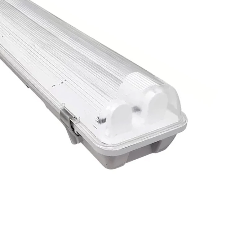 Zarivy Tri-Proof Luminaire for Two 1.2m Tubes, Water and Dust Resistance, Ideal for lighting Industrial and Outdoor Spaces. - Image 1