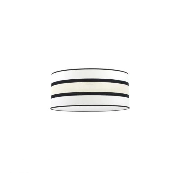 White/Beige Pendant lampshade 50x50x22 cm with Diffuser, Ideal for Illuminating and Decorating Interior Spaces. - Image 1