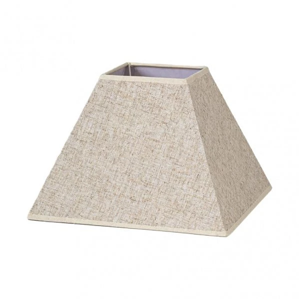 E27 Beige Linen lampshade, Dimensions 45x20x32 cm, Ideal for Decoration and Atmosphere of Spaces.