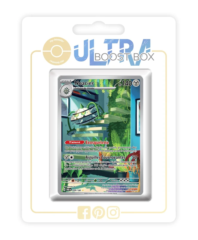 my-booster Noacier 209/182 Pokemon Cards - 10 French Cards