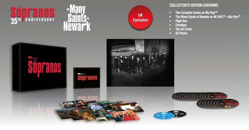 The Sopranos Collector’s Edition: The Complete Series + The Many Saints of Newark [UK Exclusive] [Blu-ray] [2024]