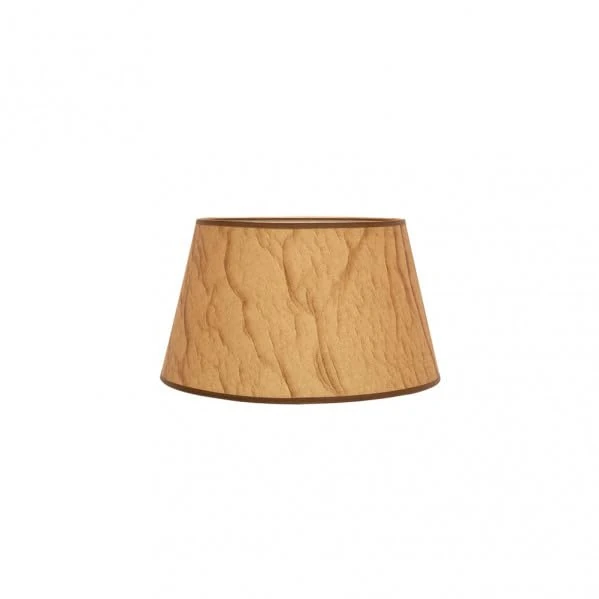 Zarivy Salma E27 Conical Open Parchment Style Lampshade Diameter 25cm Width 20cm Height 15cm Provides a Soft and Elegant Light Ideal for Any Room