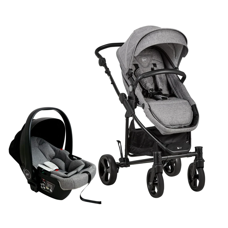 MyChild Vamos R129 Travel System - Grey
