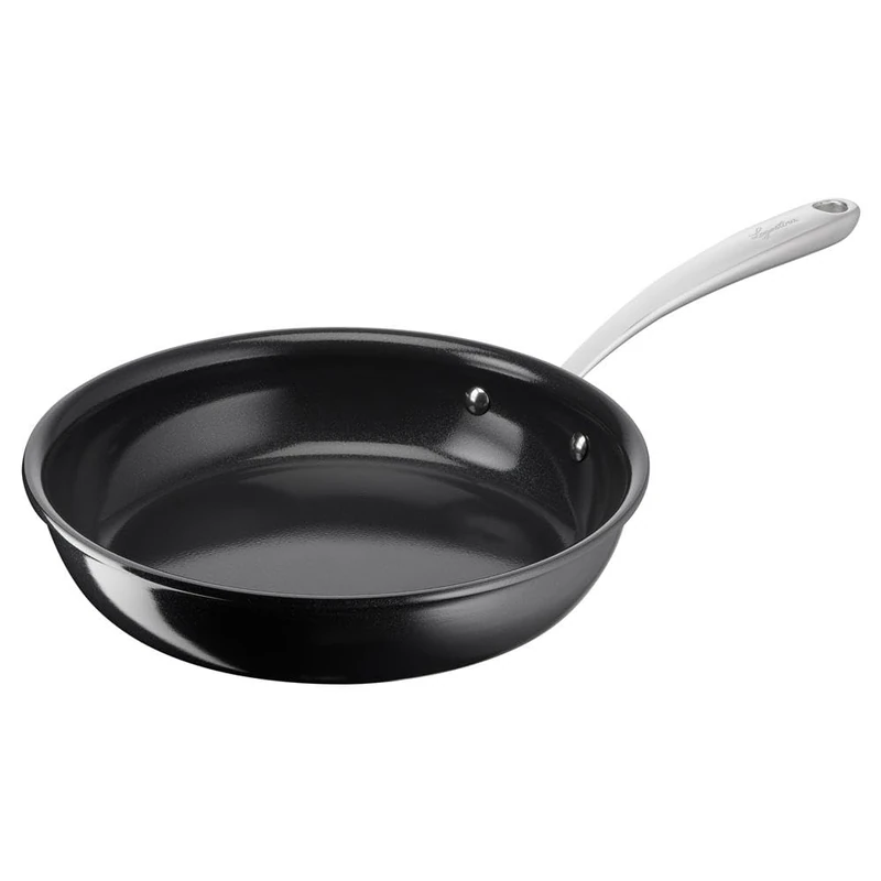 Lagostina Desideria Non-Stick Frying Pan 24 cm with Scratch-Resistant Titanium Coating, Fast and Even Cooking, Thermo-Signal Technology, Suitable for All Heat Sources Including Induction