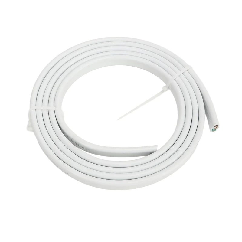 White Tubular Hose 3x2.5 mm 25 Meters: Ideal for Gardening and Irrigation, Combines Strength and Flexibility, Facilitating Access to All Corners of Your Garden or Green Space.