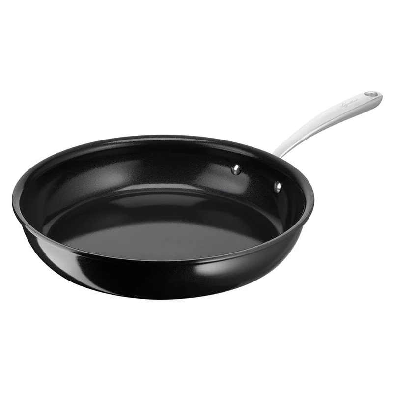 Lagostina Desideria Non-Stick Frying Pan 30 cm with Scratch-Resistant Titanium Coating, Quick and Even Cooking, Thermo-Signal Technology, Suitable for All Heat Sources Including Induction