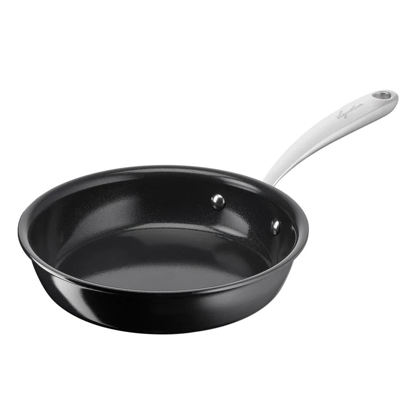 Lagostina Desideria Non-Stick Frying Pan 20 cm with Scratch-Resistant Titanium Coating, Fast and Even Cooking, Thermo-Signal Technology, Suitable for All Heat Sources Including Induction